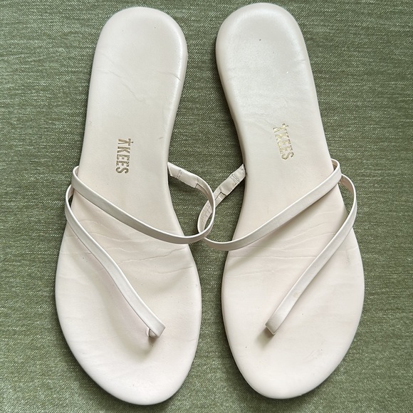Tkees Riley Sandals Cream 9 - Picture 3 of 8